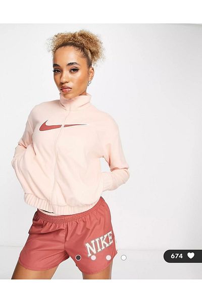 Nike Dri-Fit Swoosh Graphic Running Full-Zip Women's Jacket DQ6383-800
