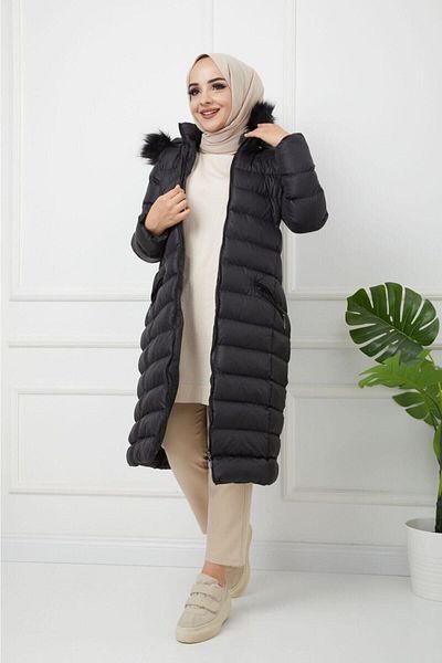 özaltay Women's Long Sports Puffer Jacket