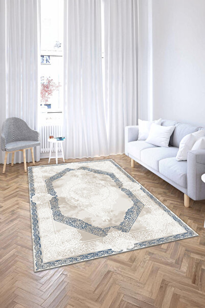 MODANOİVA Dijital Baskılı Etching  Desenli  Makinada Yıkanabilir Salon ve Yol...