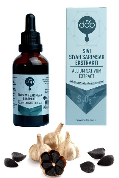 mydop Sıvı Siyah Sarımsak Ekstraktı 50 Ml -