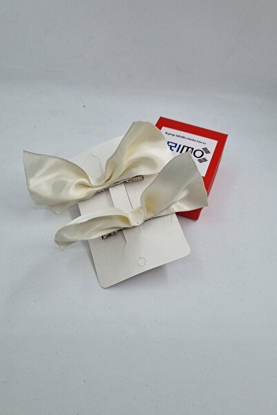 KRIMO Kpop G-idle Miyeon Cat Ear Cream Ribbon Buckle