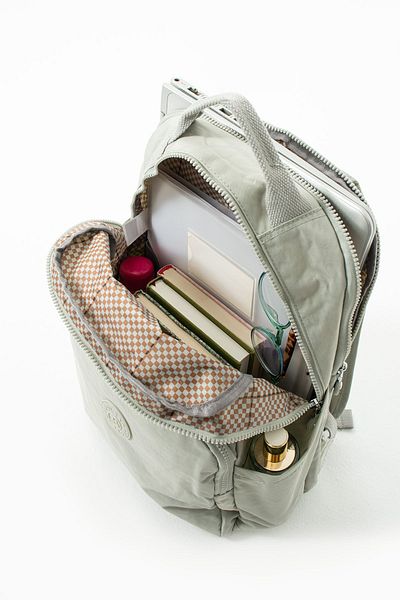 seyyah Water Resistant Parachute Fabric Multi-Pocket Backpack, School and Computer Bag