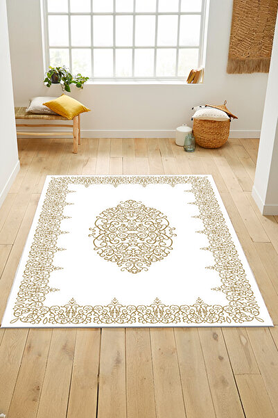 MODANOİVA Dijital Baskılı Motif  Desenli  Makinada Yıkanabilir Salon ve Yollu...