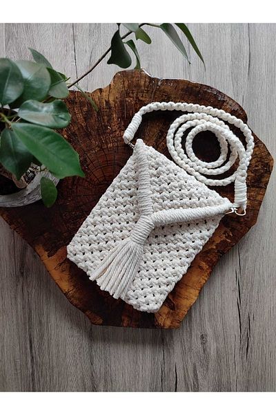 gunesshop Güneş Shop - Macrame Side Bag