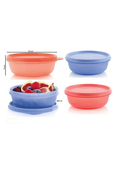 Tupperware Refrigerator Storage Container 4x300 ml Candy Containers Hsgl