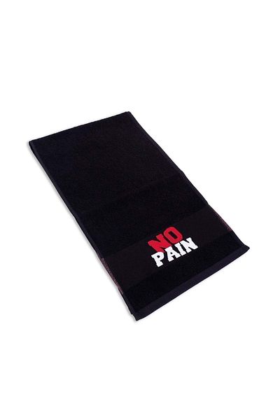 VEVİEN HOME Limitless - No Pain No Gain 30x100 Cm 100% Cotton Set of 4 Sports Towels Fitness Gym Golf Boxing Towel