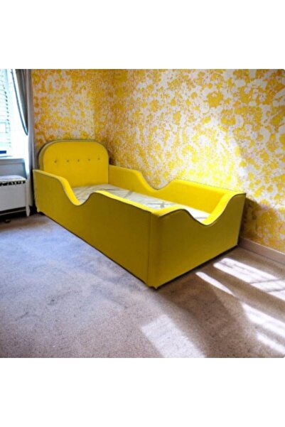 Puf Bebe Montessori Serisi _yumuşacık Puf_çocuk_bebek Yatağı 90x190 Ölçüde(İÇ...