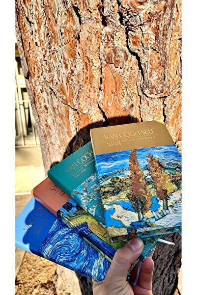 Nova Crafts جدول أعمال لوحات الخريف من فان جوخ - دفتر ملاحظات يومي أنيق