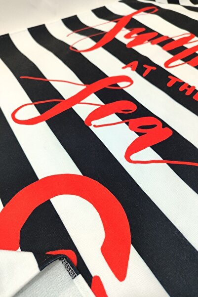 VEVİEN HOME Літній пляжний рушник з цифровим принтом Summer Anchor, розмір 75x150 см