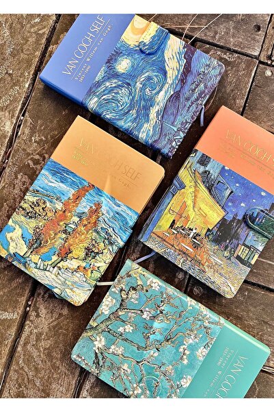 Nova Crafts جدول أعمال فان جوخ شجرة اللوز - دفتر ملاحظات غير مؤرخ غير مؤرخ