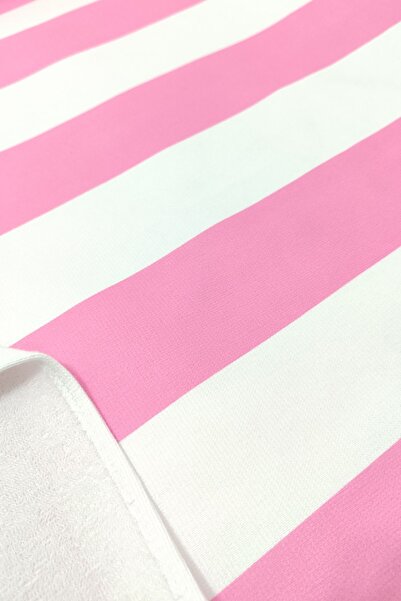 VEVİEN HOME Ριγέ Ψηφιακή στάμπα 75x150 εκ. Πετσέτα θαλάσσης λιλά