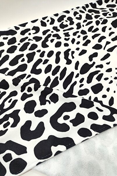 VEVİEN HOME Чорний леопард з цифровим принтом 75x150 см пляжний рушник