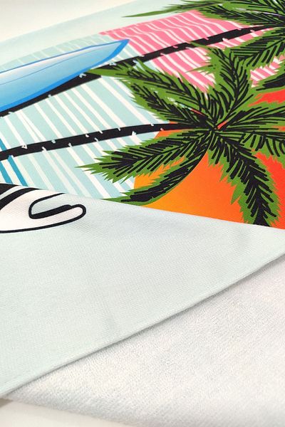 VEVİEN HOME Prosop de plajă Endless Summer Printed Digital 75x150 Cm