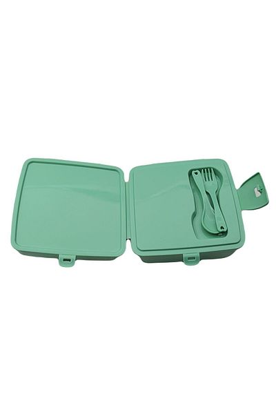 Stitch Turquoise 4 Compartment Plastic Lunch Box - OTTO-42583