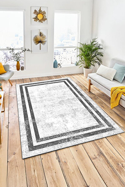 Resmiro Dijital Baskılı Vektörel  Desenli  Makinada Yıkanabilir Salon ve Yoll...