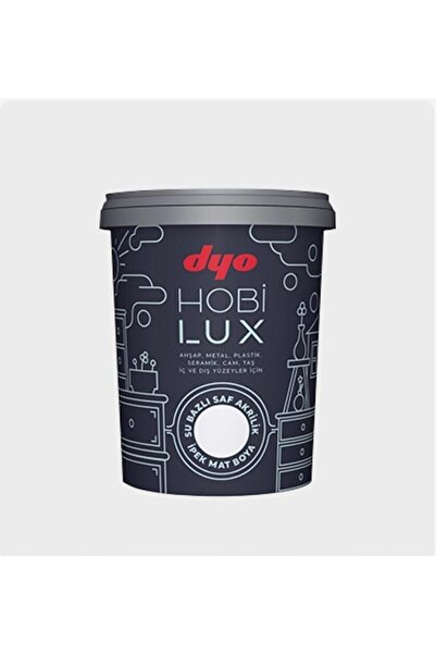 Dyo Su Bazlı Saf Akrilik Ipek Mat Boya Beyaz