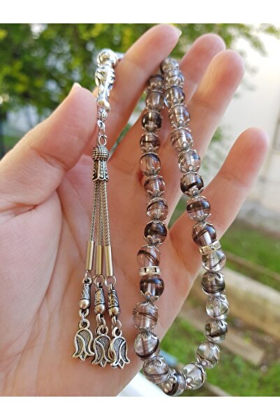 F Sanat Epoksi Saç Telinden Yapilan El Yapımı Tesbih