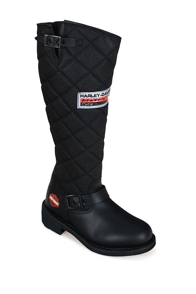 Harley Davidson Δερμάτινες Μπότες - Λαστιχένια Σόλα