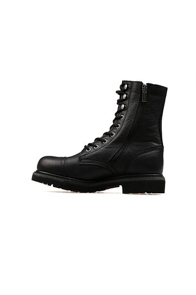 Harley Davidson Cizme din piele - Talpa din cauciuc