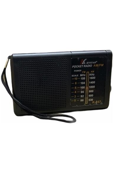 ROZIA Mini Cep Tipi Taşınabilir Am / Fm Radyo K-257 Pilli