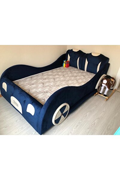 Puf Bebe Montessori Her Tarafı Yumuşacık Puf 90x190 Arabalı Bebek Ve Çocuk Ya...