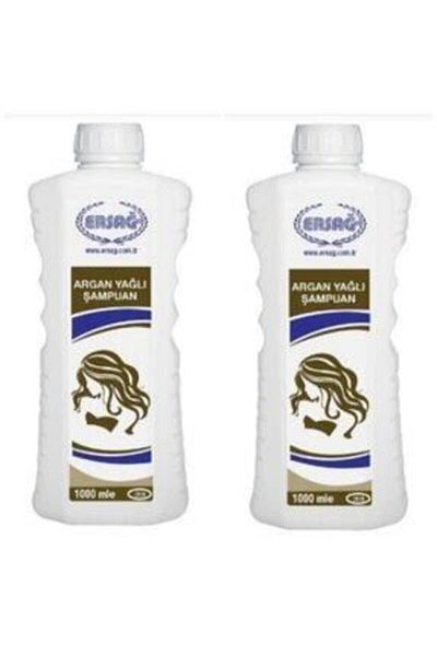 Ersağ Argan Oil Shampoo - 2 Pieces, 2x1000 Ml