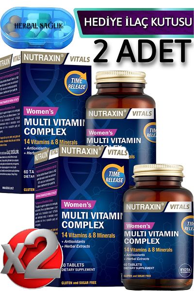 Nutraxin 2 Multivitamin Special for Women - (Multivitamin & Mineral Complex) 60 Tablets