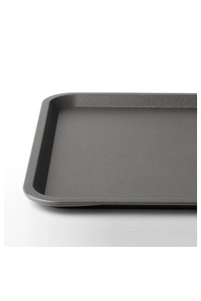 IKEA Ikea Set of 3 Plastic Trays - 37X29 Cm, Gray Color, 3 Presentation Trays