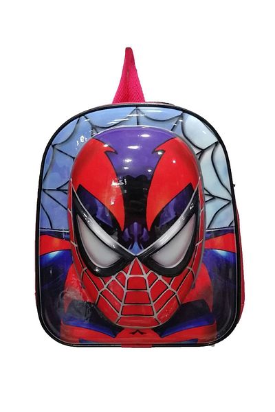 SPIDERMAN 5d Embossed Kindergarten Nursery And Daily Use Bag Spiderman Backpack