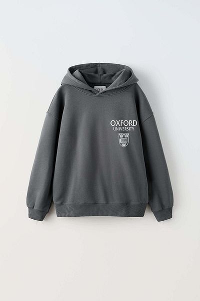 MİNİKO KİDS Момче - Памучен суитшърт с качулка и ръкави Oxford