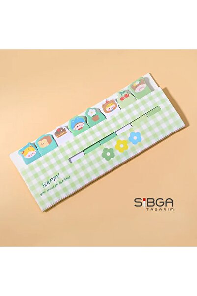 sibga tasarım Çocuklar Için Renkli Postit Post-it Post It. Kitap Ayracı Ayraç Sticker Not Kağıdı Kağıt 120 Yaprak