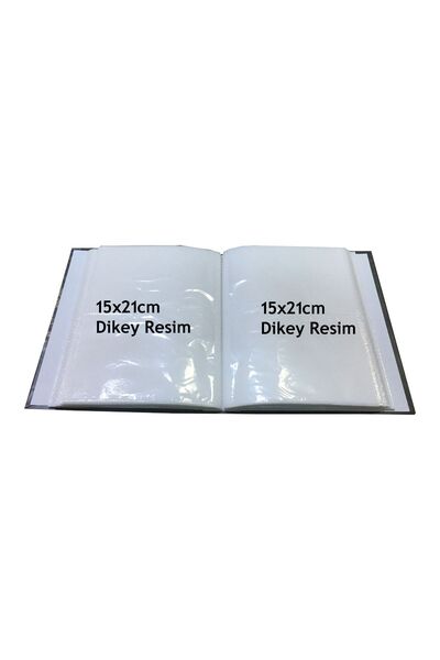 BF ALBÜM Fotoğraf Albümü 15x21 100'lük Renkli Desenli Anı Albümü