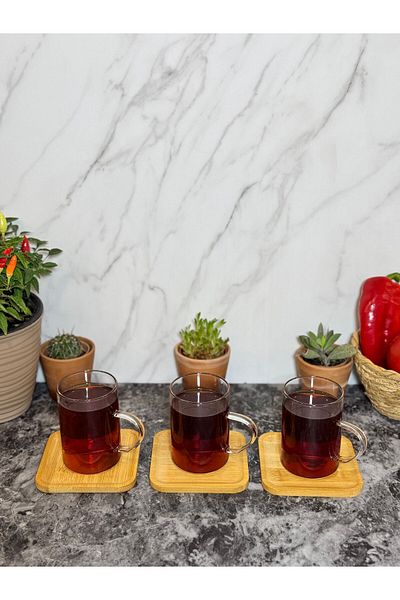 MİEN Set of 3 Tea Cups