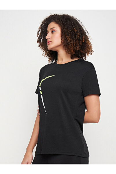 Clovia By Styli Graphic Print T-Shirt with Short Sleeves