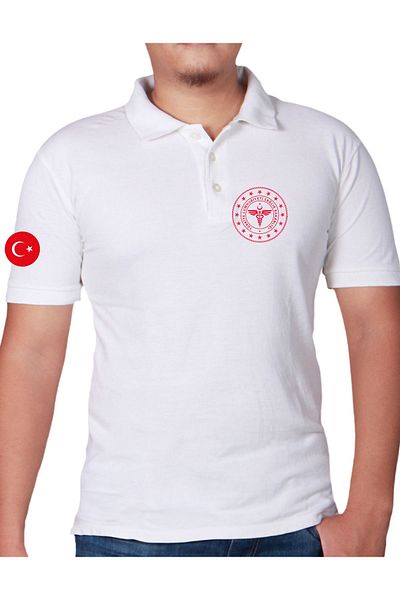 Ege wear outlet Tricou model 1 cu gât polo, culoare uni, 100% bumbac