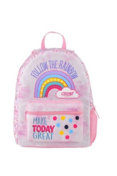 MUGGLE Kız Çocuk Muggle Rainbow Anaokulu Çantası Mu-6719