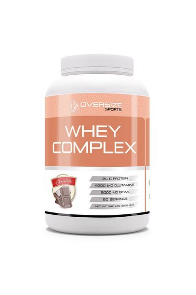 Oversize Sports Chocolate Whey Complex - 2000g, 60 Serve, Complex Protein