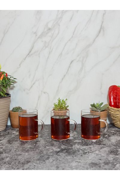 MİEN Set of 3 Tea Cups