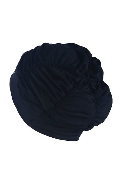 UHLSPORT Tryon LYB300 Lycra Cască de înot cu păr lung, neagră