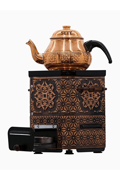 Sete Bakır Semaver 3 Lt Jel Yakıtlı