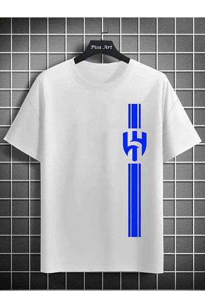 Pisa Art Geometric Al-Crescent Design Fan T-Shirt