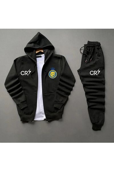 Pisa Art AL NASSR X CR7 Προσαρμοσμένη σχεδίαση - Σετ φόρμας θαυμαστών