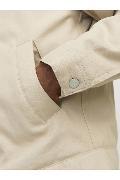 Jack & Jones Spread Collar Zip Through Bomber Jacket