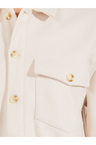 Styli Oversized Longline Wool Like Shacket