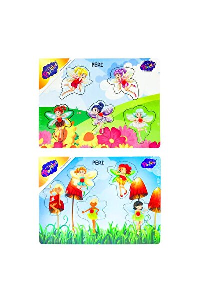 ONYIL Play Wood Ahşap Tutmalı Yapboz Peri Kızı 1 Adet Model 18aylık