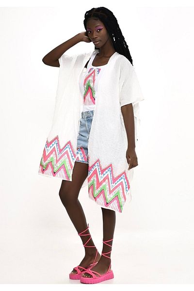 DQMANE Design Jewelled Pareo