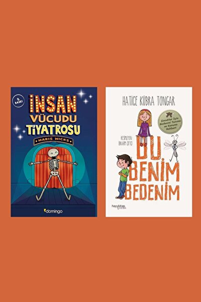 Domingo Yayınevi Insan Vücudu Tiyatrosu - Bu Benim Bedenim (2 Kitap Set)