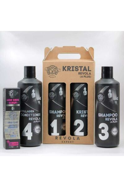 revola expert (A PLUS) 5 Lİ 6 ay kalıcı kristal botox keratin seti 500 ml set...
