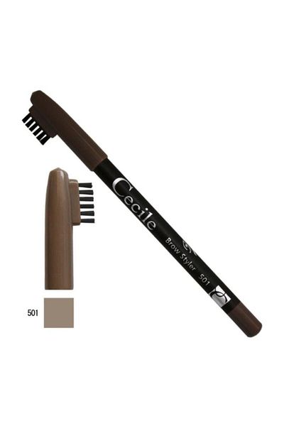 Cecile Eyebrow Pencil 501 X2 - Stylish and Comfortable