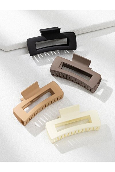 CSR AKSESUAR Σετ αγκράφες 4 τεμαχίων Nude Latch